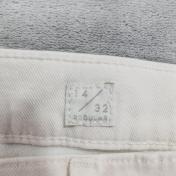 Lucky Brand Jeans Womens 14/32 White Mid Rise Sweet Boot Bootcut Stretch Denim - Picture 6 of 15